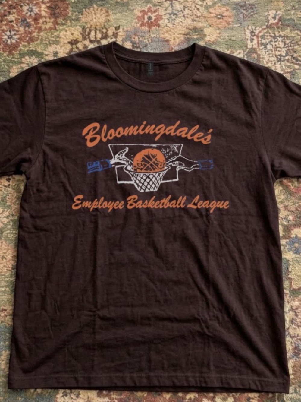 Bloomingdale's Brown Employee Basketball League T-Shirt